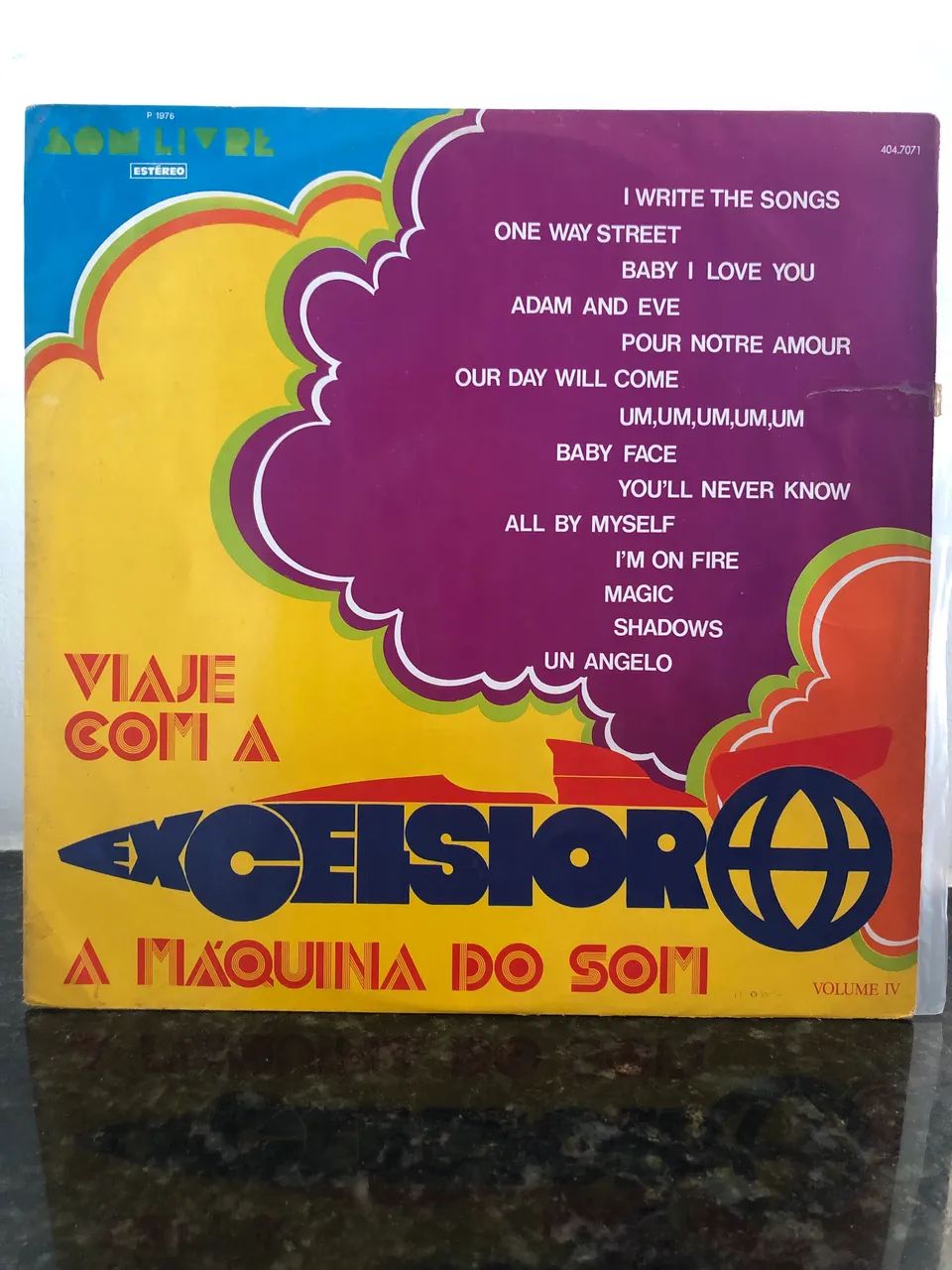 Lp vinil Viaje com a Excelsior - A máquina do som