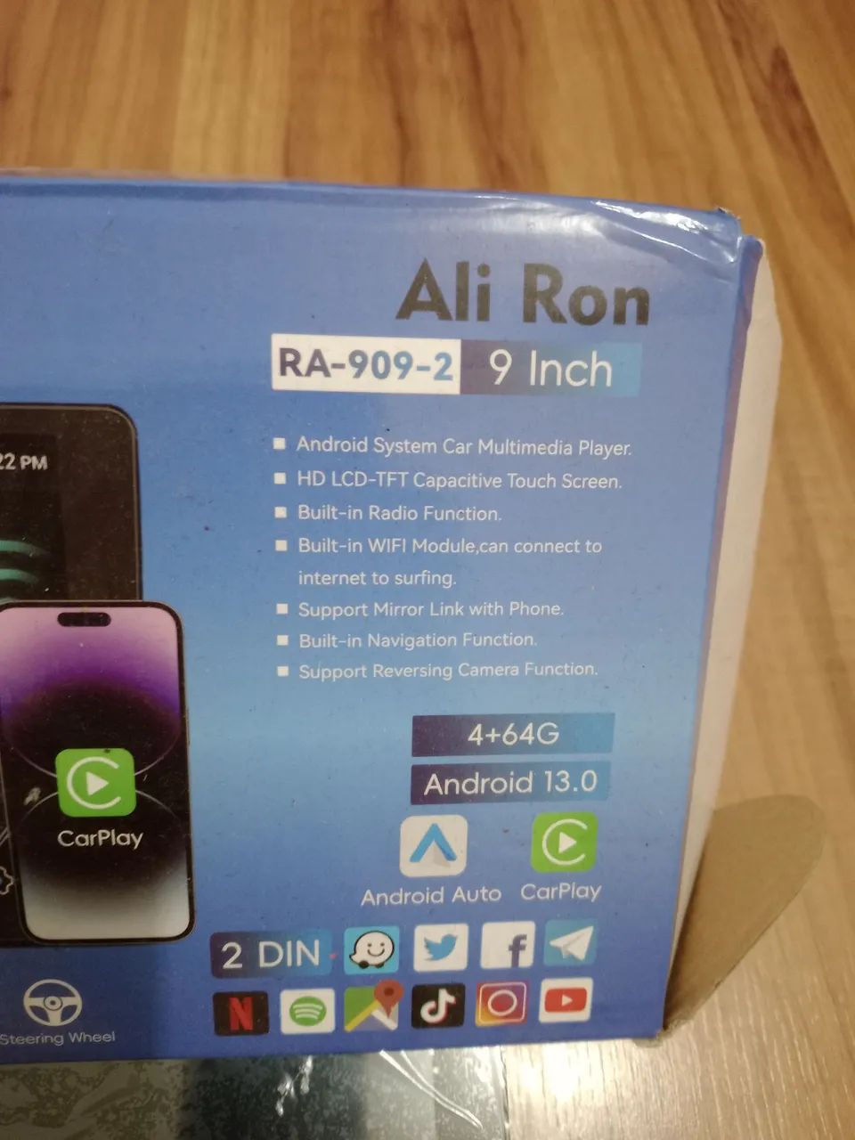 Multimídia 9" 64Gb 4Ram - Foto 2