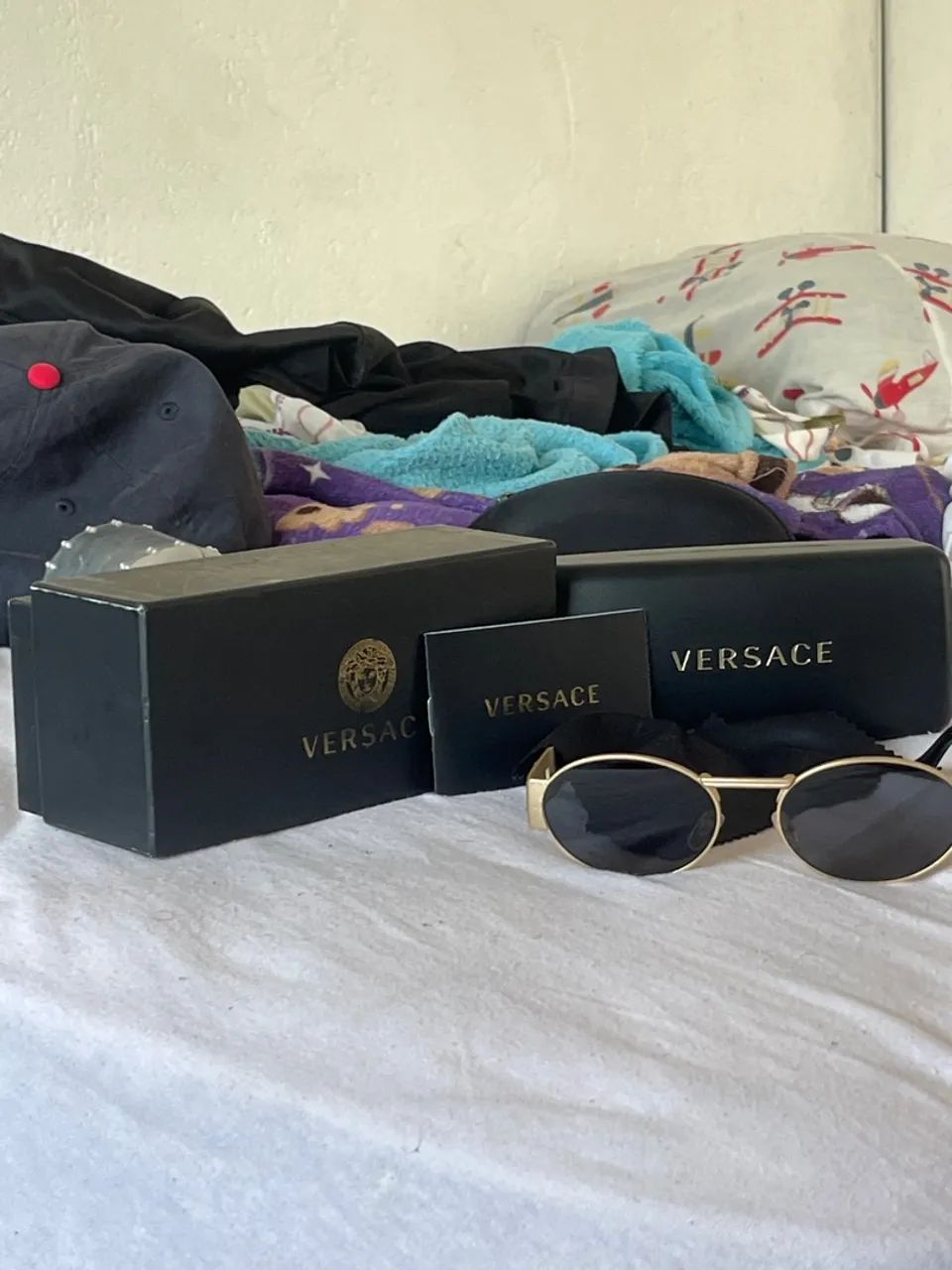 ÓCULOS VERSACE IGUAL DO MIGOS ORIGINAL - Foto 4