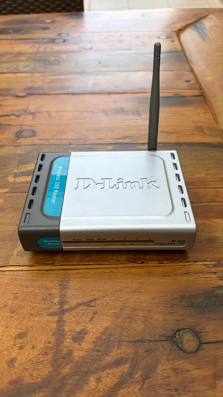 Roteador D-Link DI-524 - Usado em perfeito estado - Foto 4