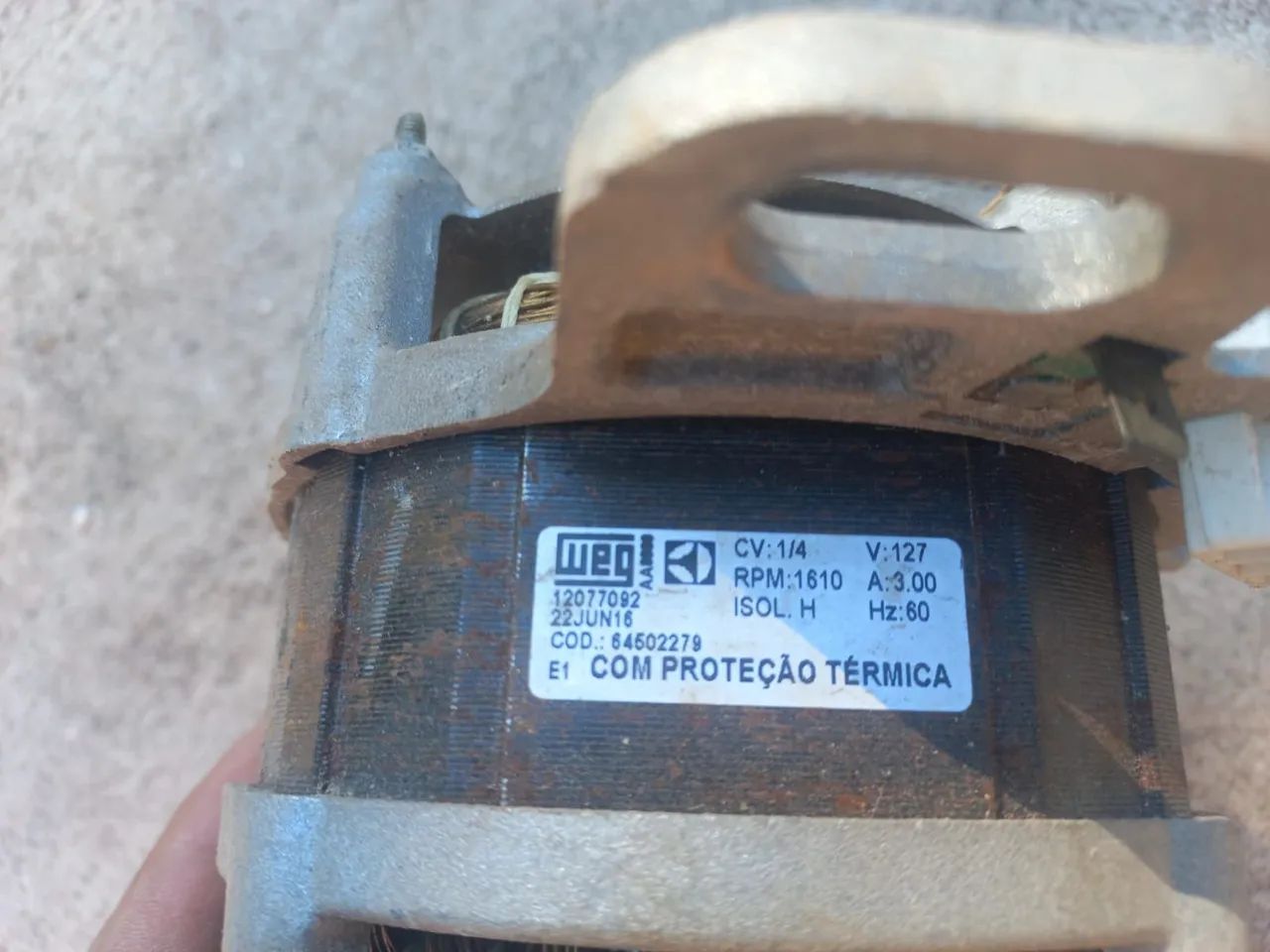 Motor máquina de lavar Electrolux  - Foto 4