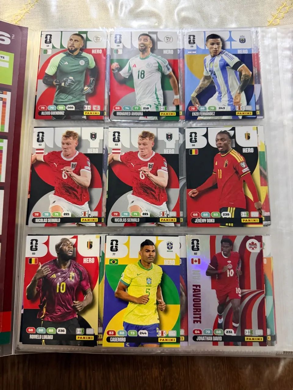 Cards Figurinhas Adrenalyn Copa 2026 - Foto 2