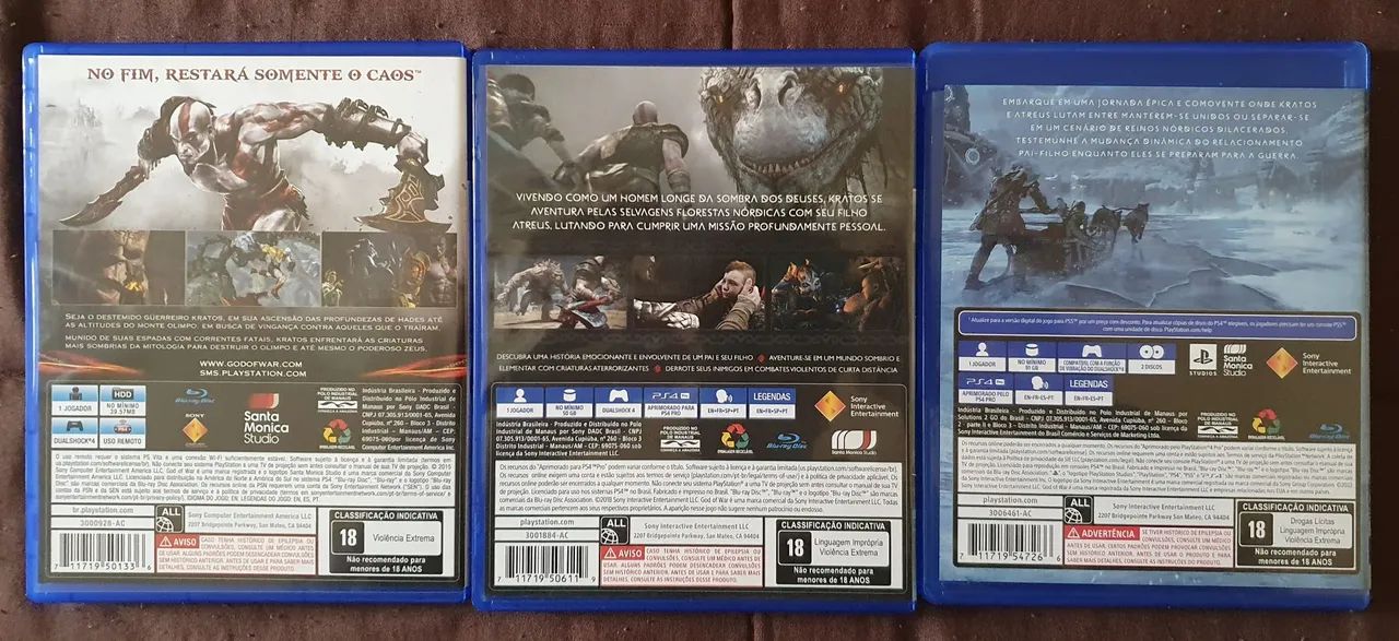 Pack - God of War (Usado) - Foto 2
