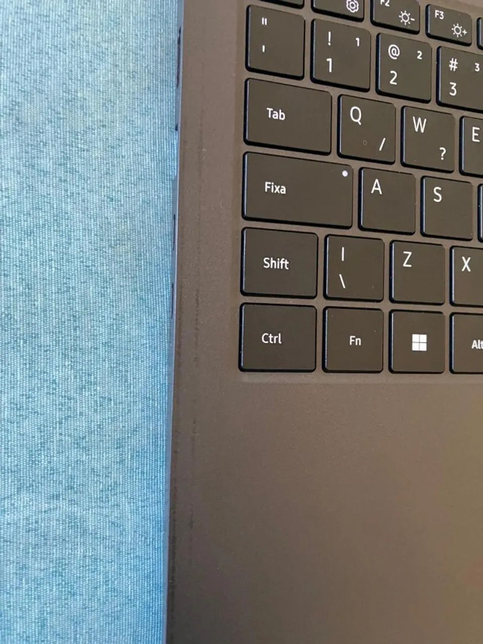 Teclado Samsung Galaxy Book2 Np550 XED Ba98-03281 Com Base - Foto 5