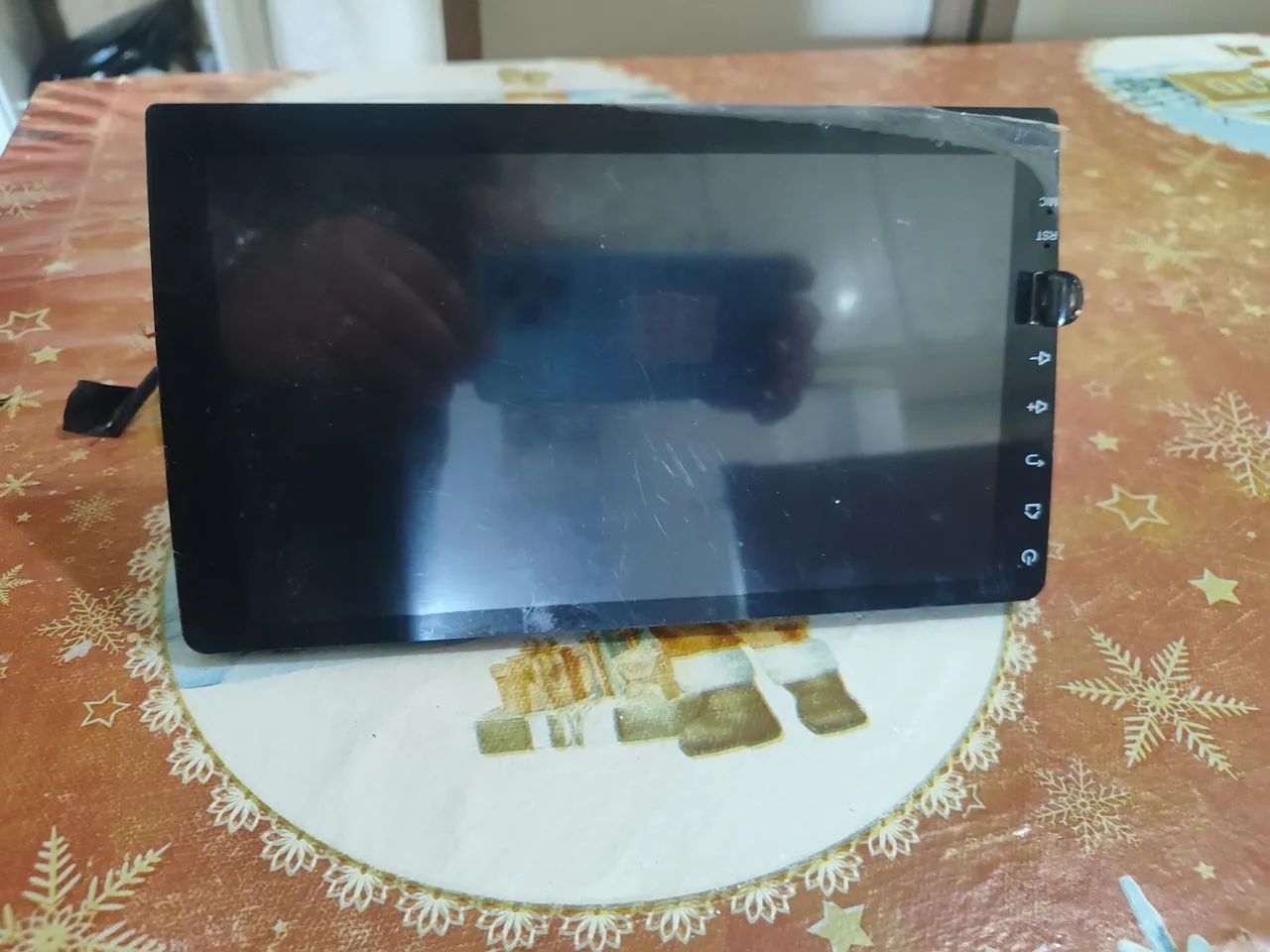Vendo multimídia Essgoo, pouco tempo de uso, 9 polegadas, 1 DIN, MP5, videos,  - Foto 3