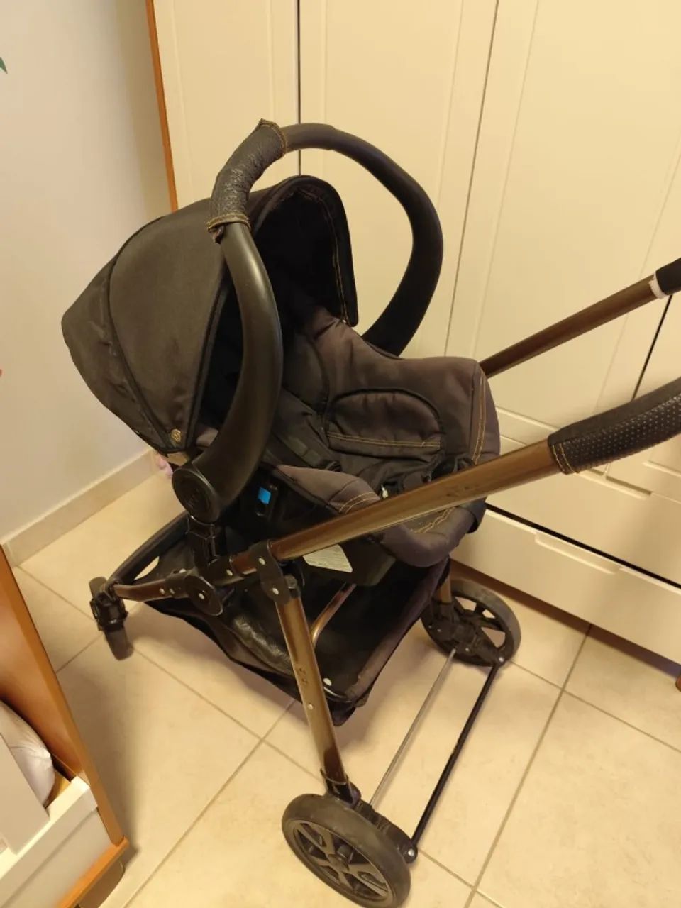 Carrinho de bebê e bebe conforto Galzerano - Foto 4