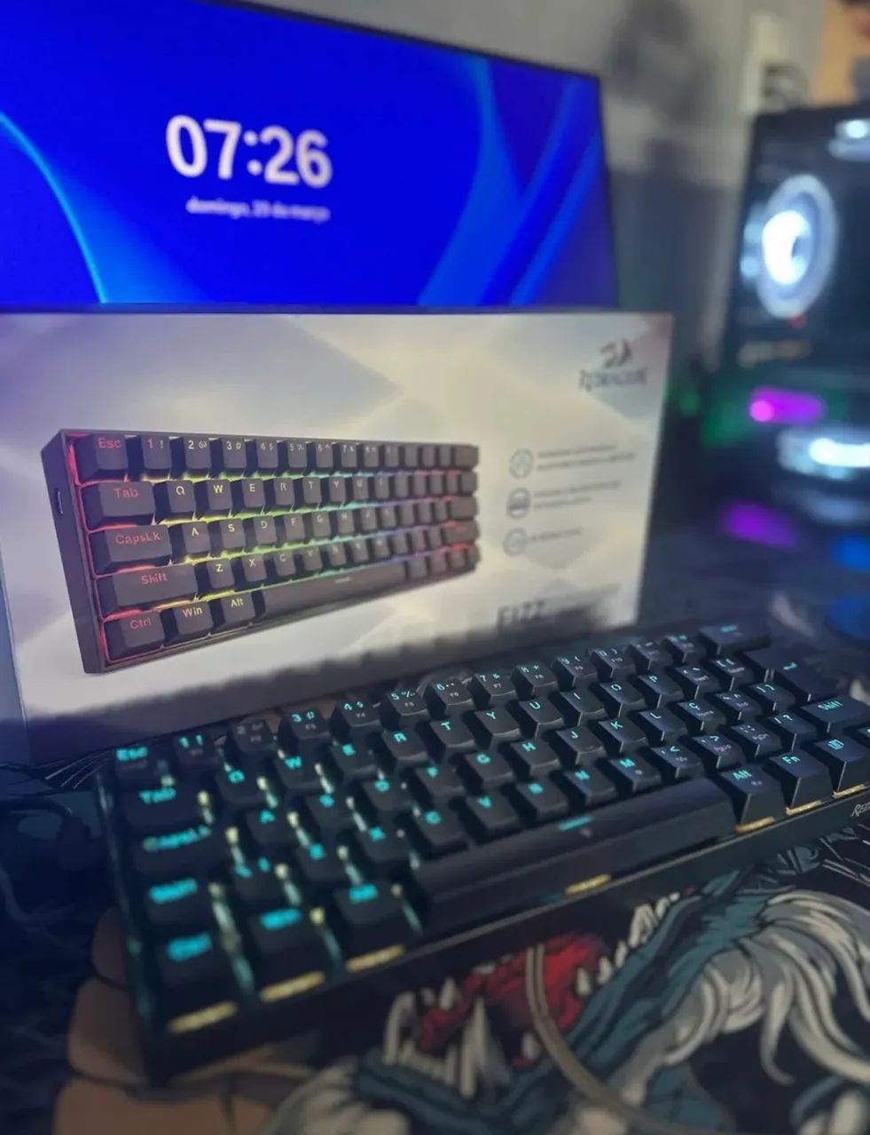 Teclado Reddragon Fizz - Foto 3