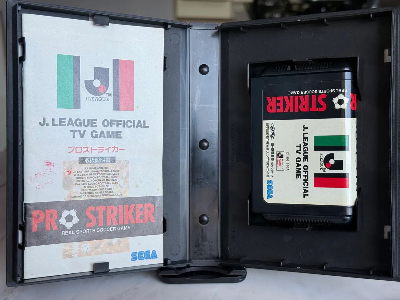 J. League Pro Striker - Sega Mega Drive - Foto 3