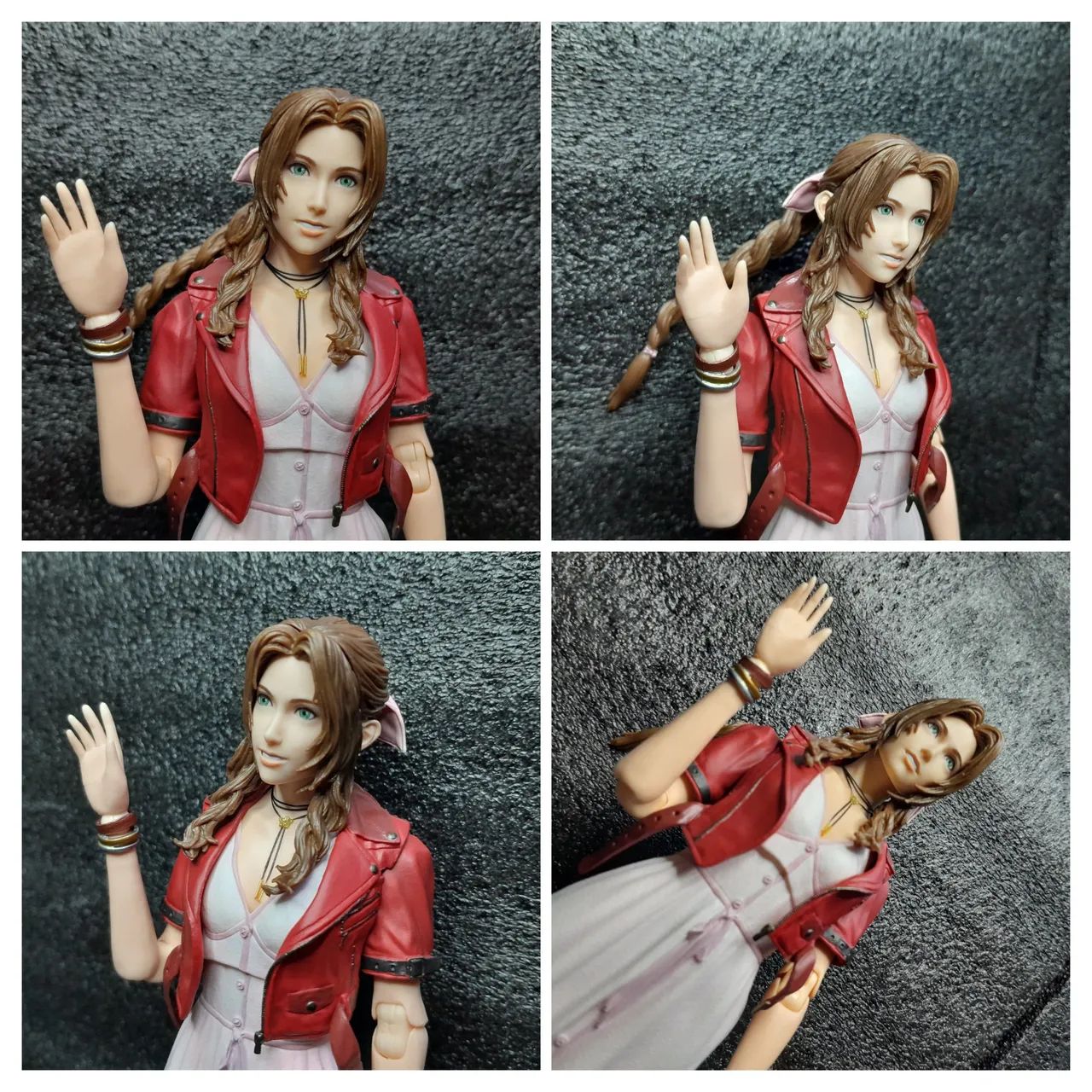Play Arts Kai Aerith Gainsborough Final Fantasy VII Rebirth Original -Sem Caixa- - Foto 2