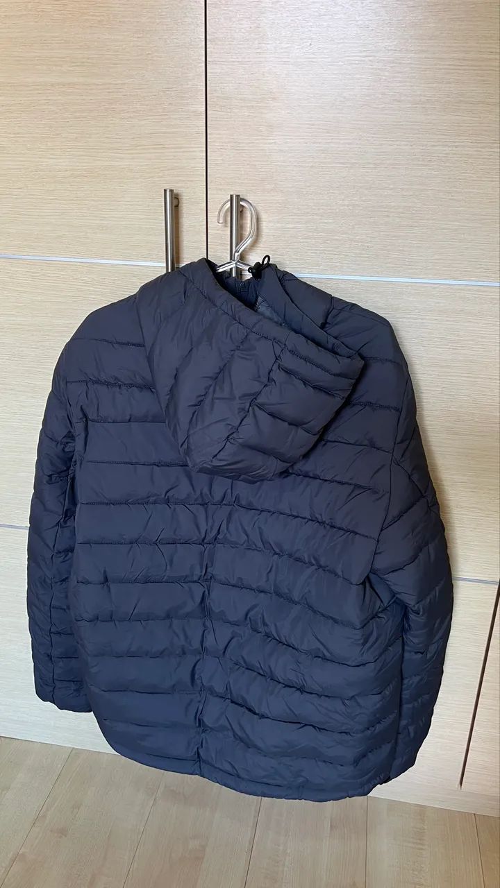 Jaqueta Puffer Calvin Klein Ripstop Empacável Original  - Foto 4