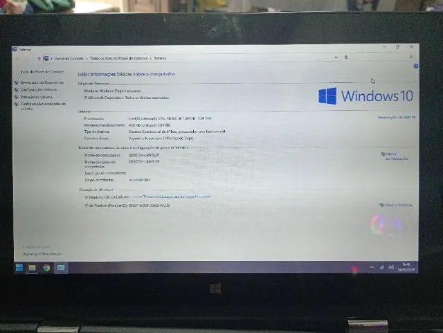 Notebook Positivo 4gb ram SSD Formatado funcionando - Foto 2
