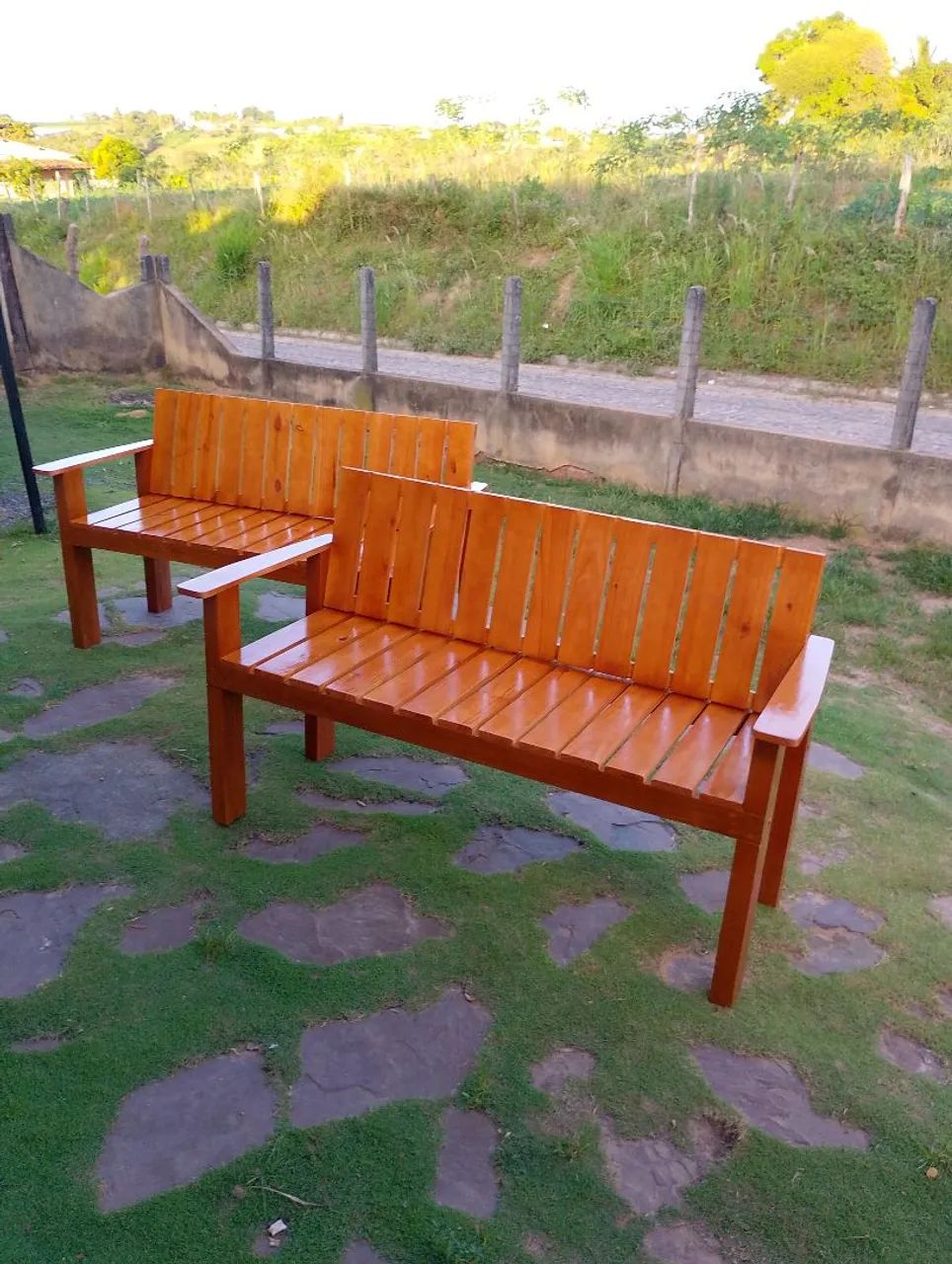Banco de madeira  - Foto 2