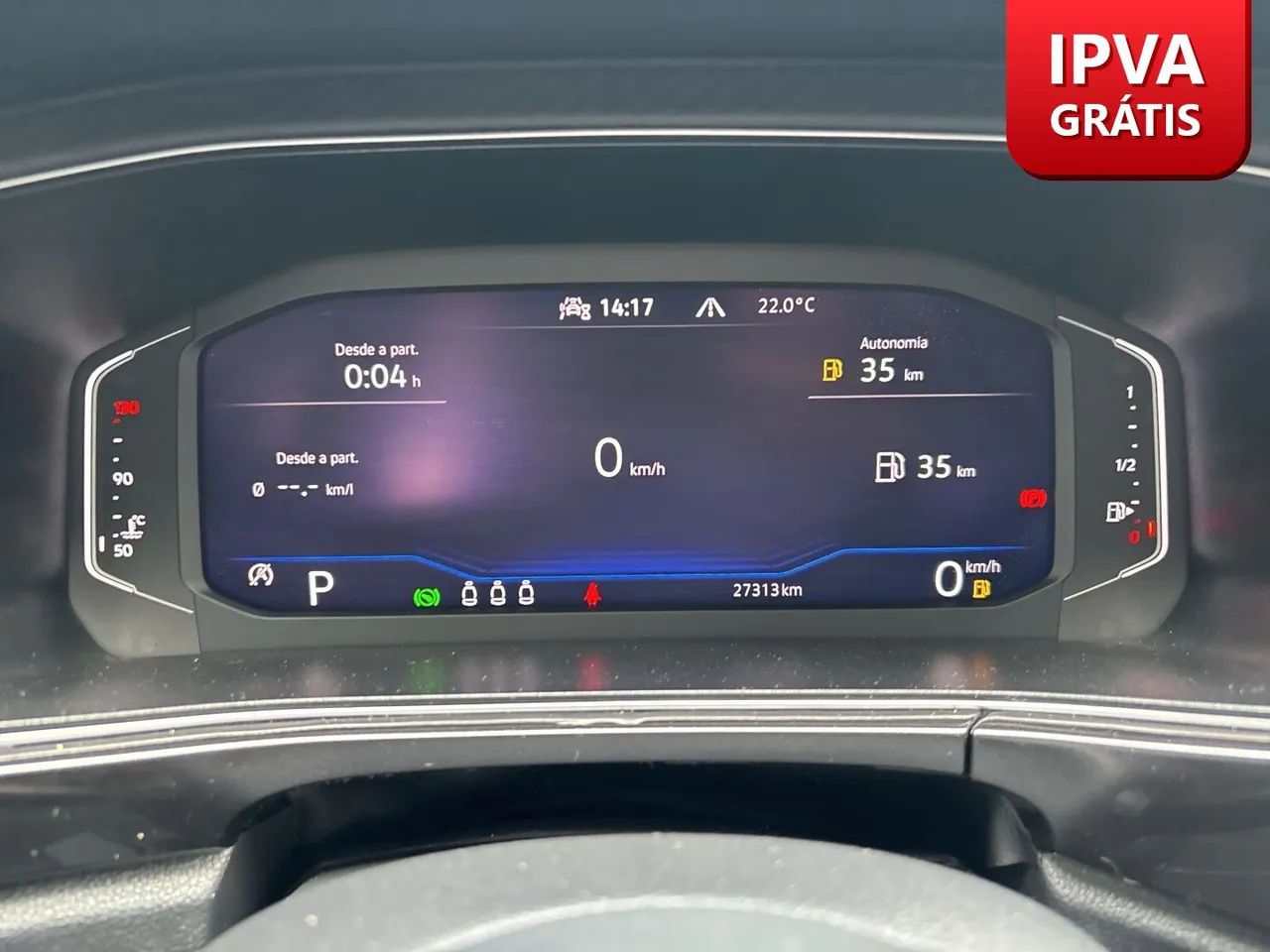 Volkswagen T-Cross Highline 1.4 TSI Flex 16V 5P AUT, foto 13 de 18