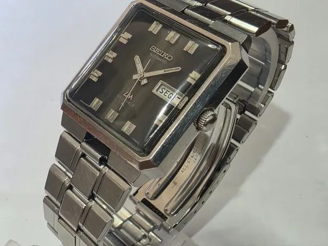 Seiko Lord Matic Lm Square Antigo Automatico Japan Raro - Foto 3