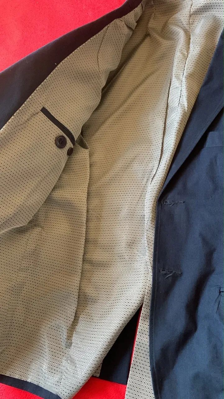 Blazer England Azul Camurça - Foto 4