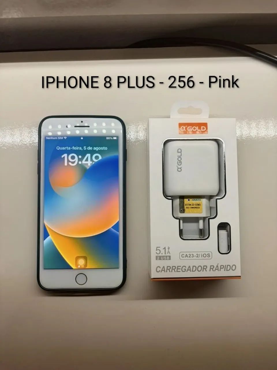 IPHONE 8 PLUS - 256 GIGA