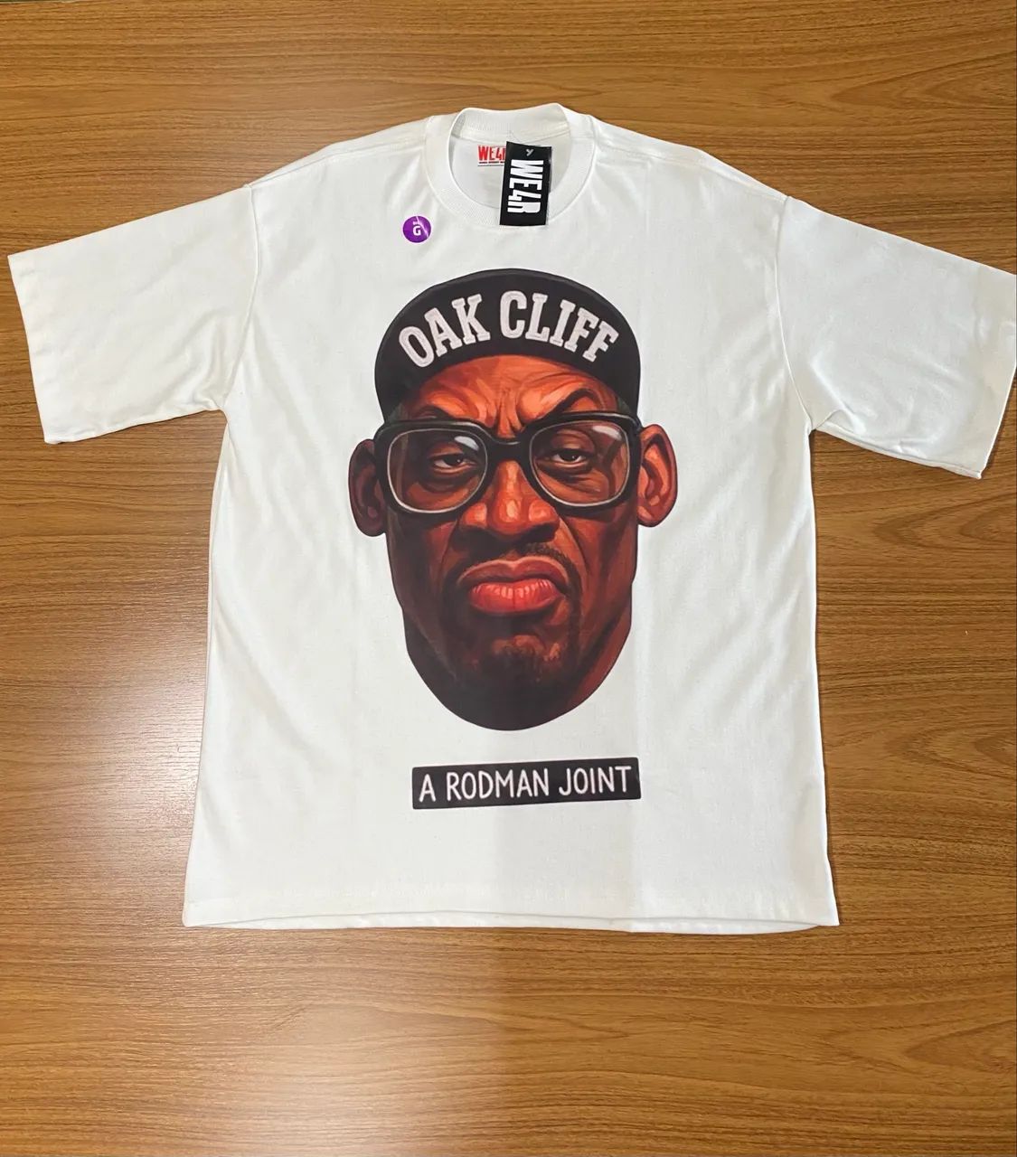 Camiseta Oversized Dennis Rodman