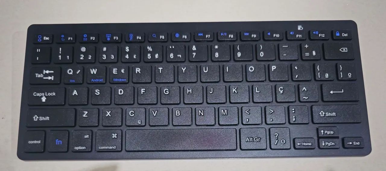 Mini teclado wireless Keyboard BK-3001 Preto