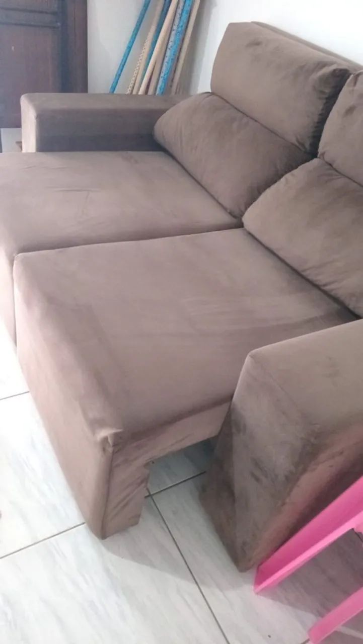 Sofá 2 lugares que vira cama - Foto 3