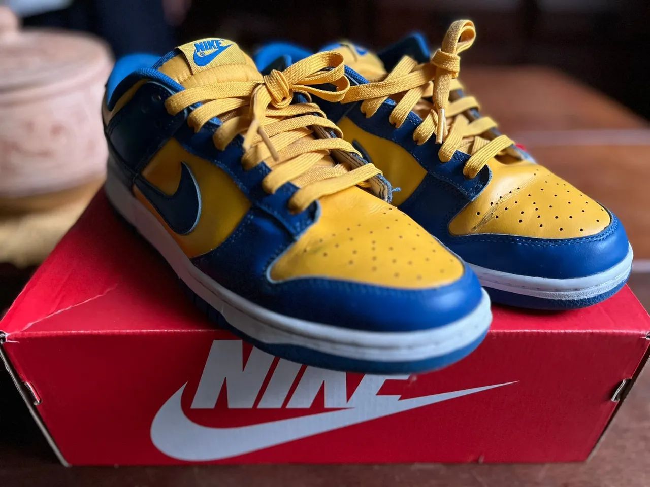 Tênis Nike Dunk Low UCLA - Original - Usado  - Foto 5