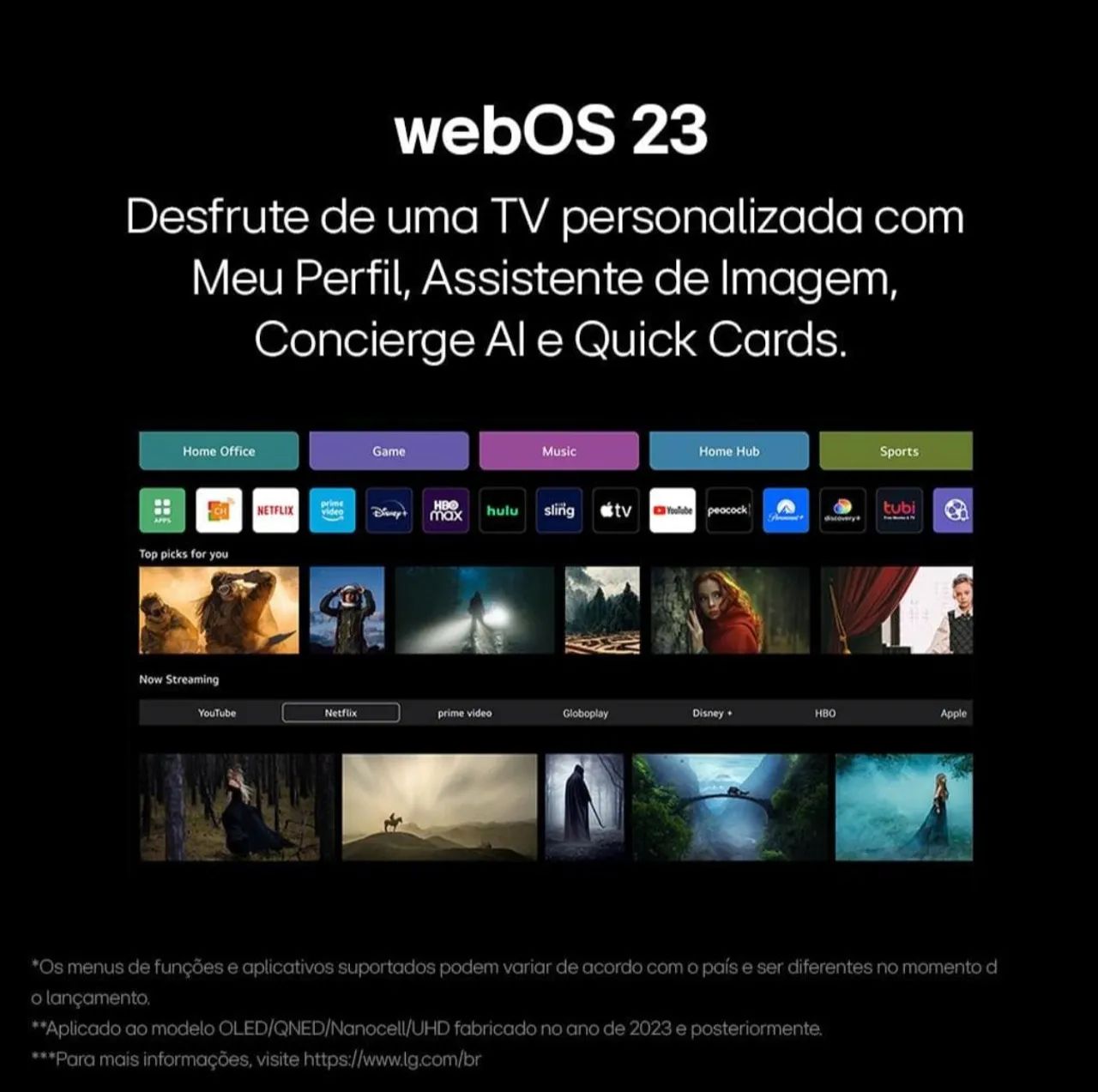 Televisão LG 43' Full HD 4K, Lacrada! - Foto 5