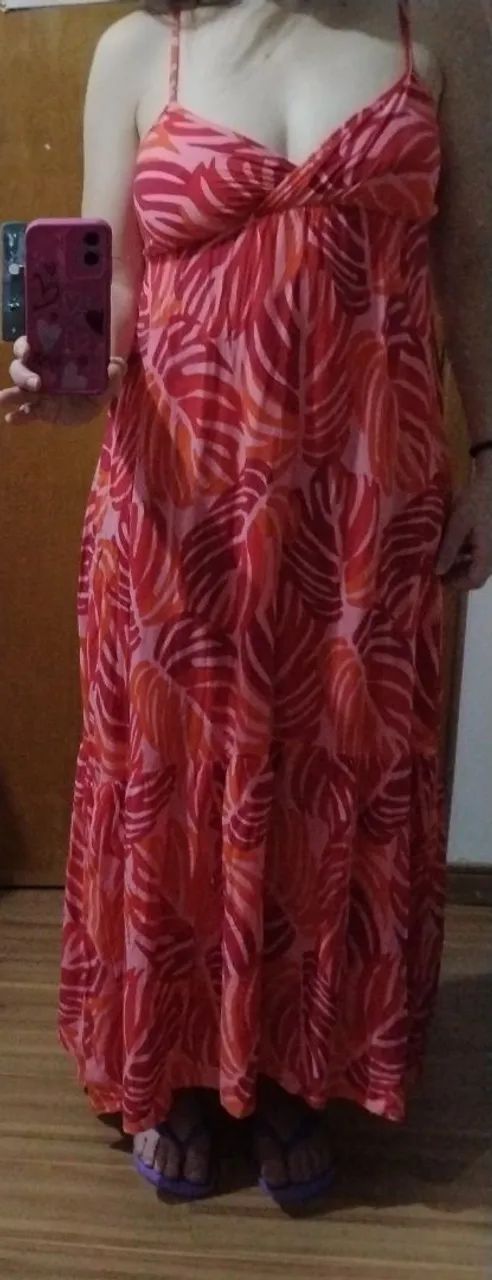 Vestido de tecido Novo - P/M