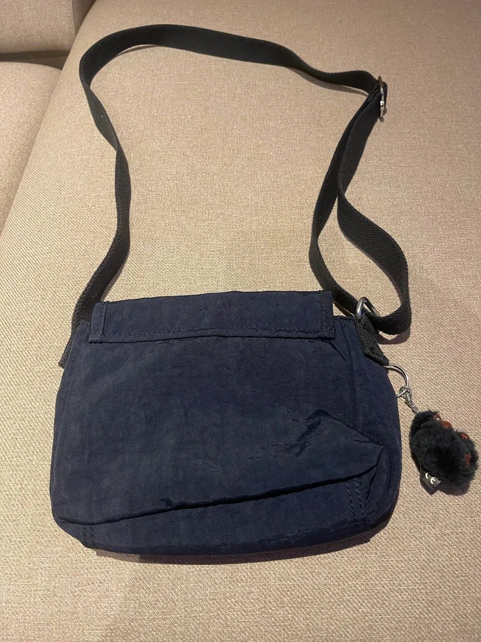 Bolsa kipling azul marinho original  - Foto 2