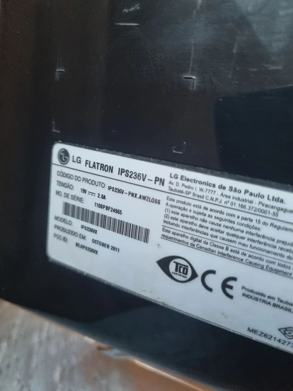 Monitor lg 23 full HD ips - Foto 3