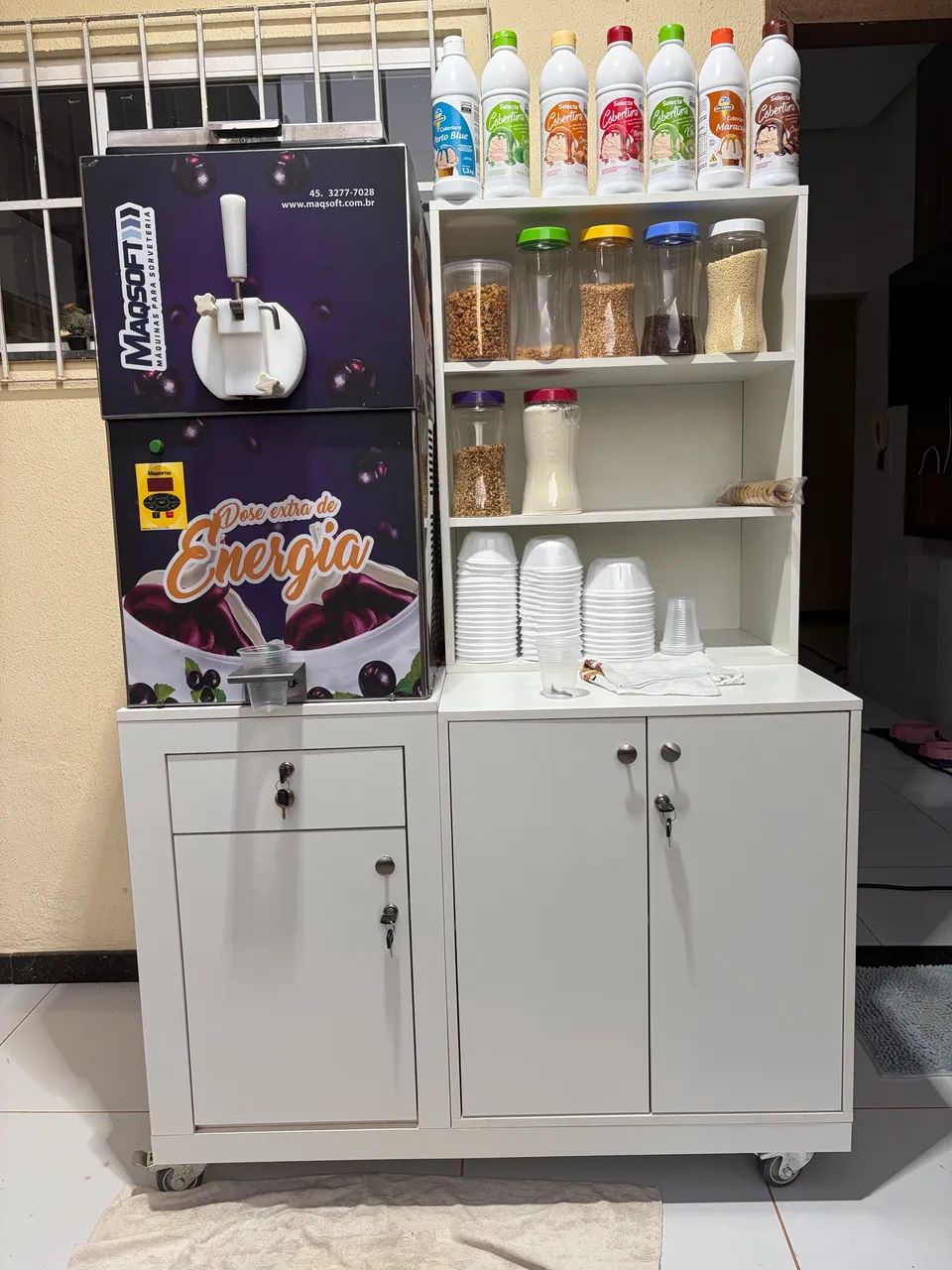 Máquina de açaí e sorvete em estado de nova!  - Foto 2