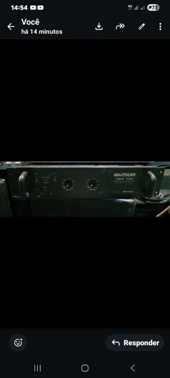 Amplificador wattsom 720