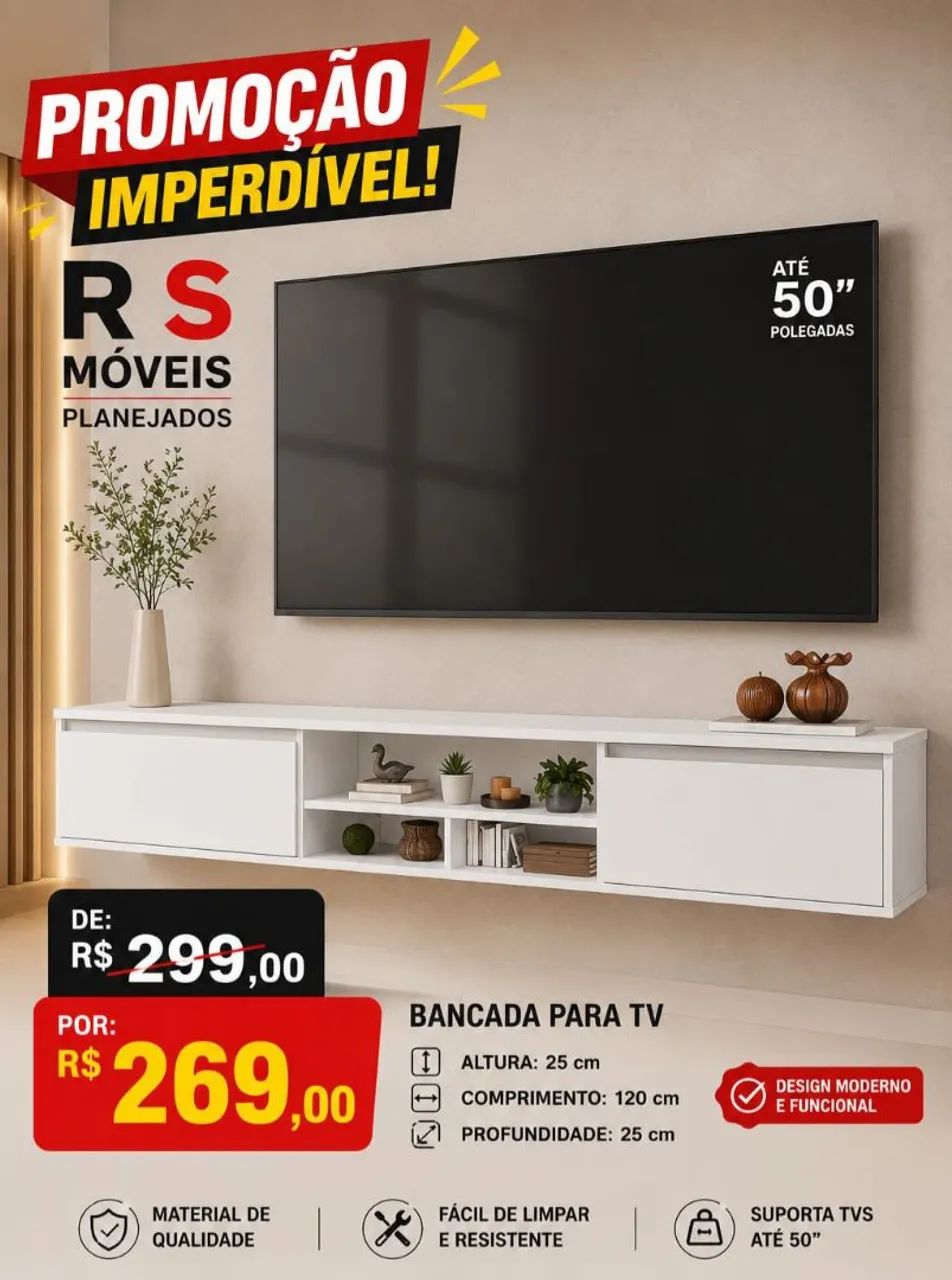 Bancada para Televisão  - Foto 2