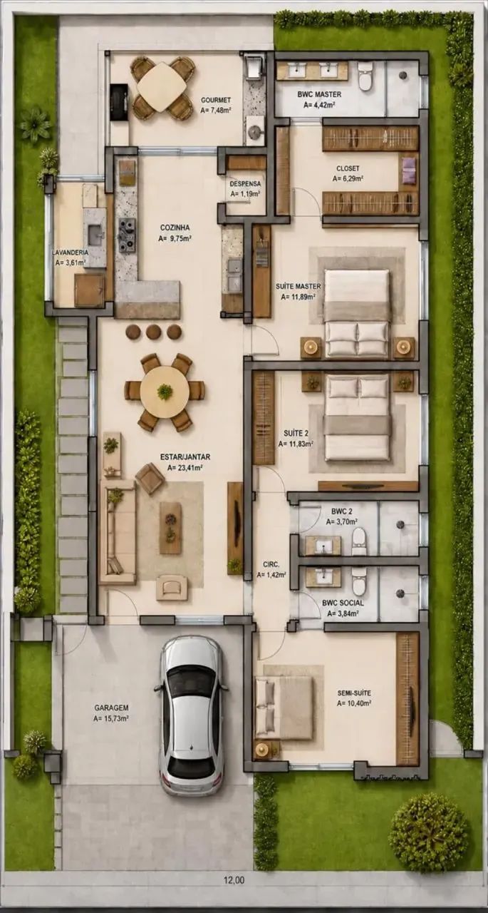 Casa Térrea no ECOVILLE 2 - Foto 2