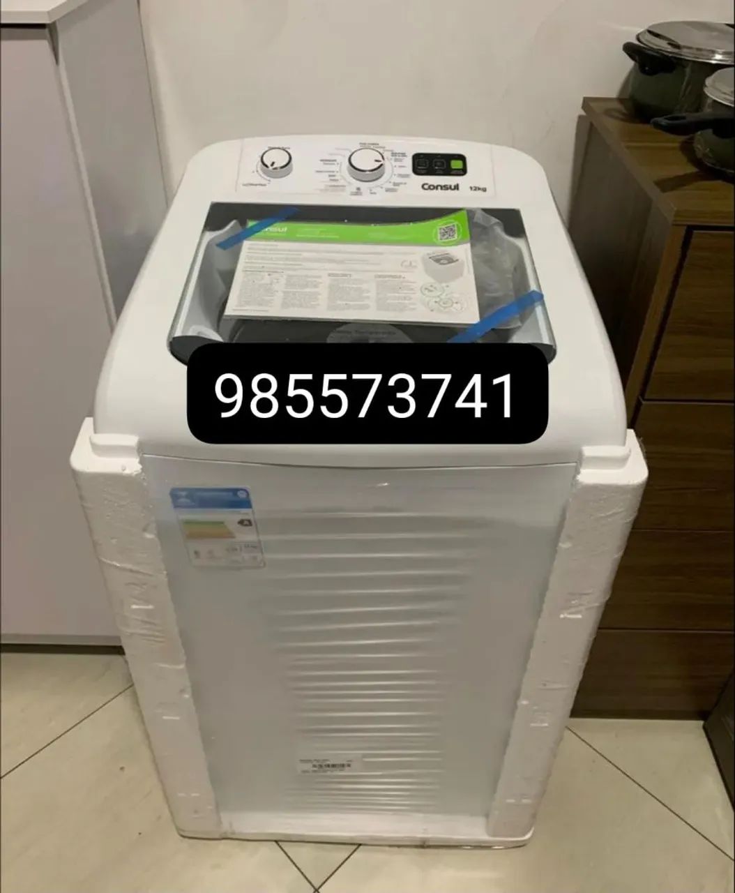Máquina de lavar cônsul 12 kg