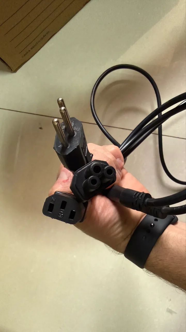 Cabos DP , Cabo impressora, Cabo VGA e Cabo Power - Foto 2