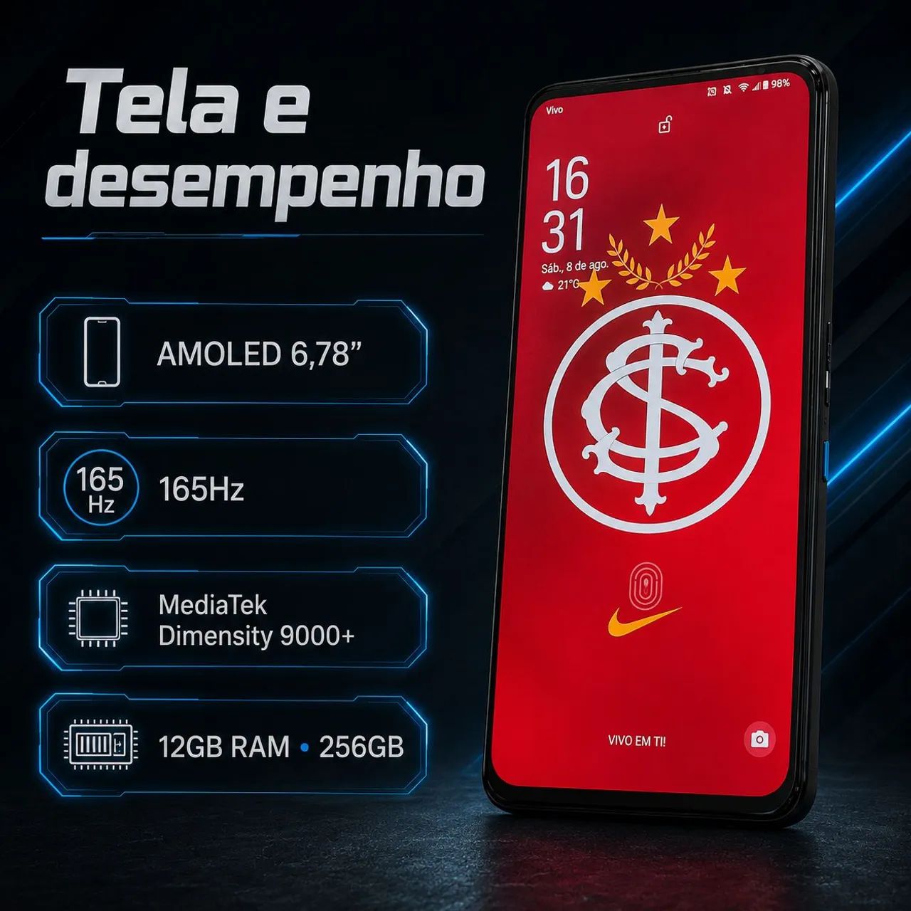 ASUS ROG Phone 6D Ultimate Global 12GB RAM 256GB 5G - Foto 3