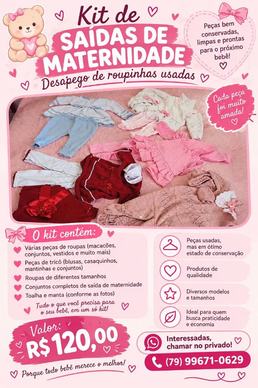 Saídas maternidade 