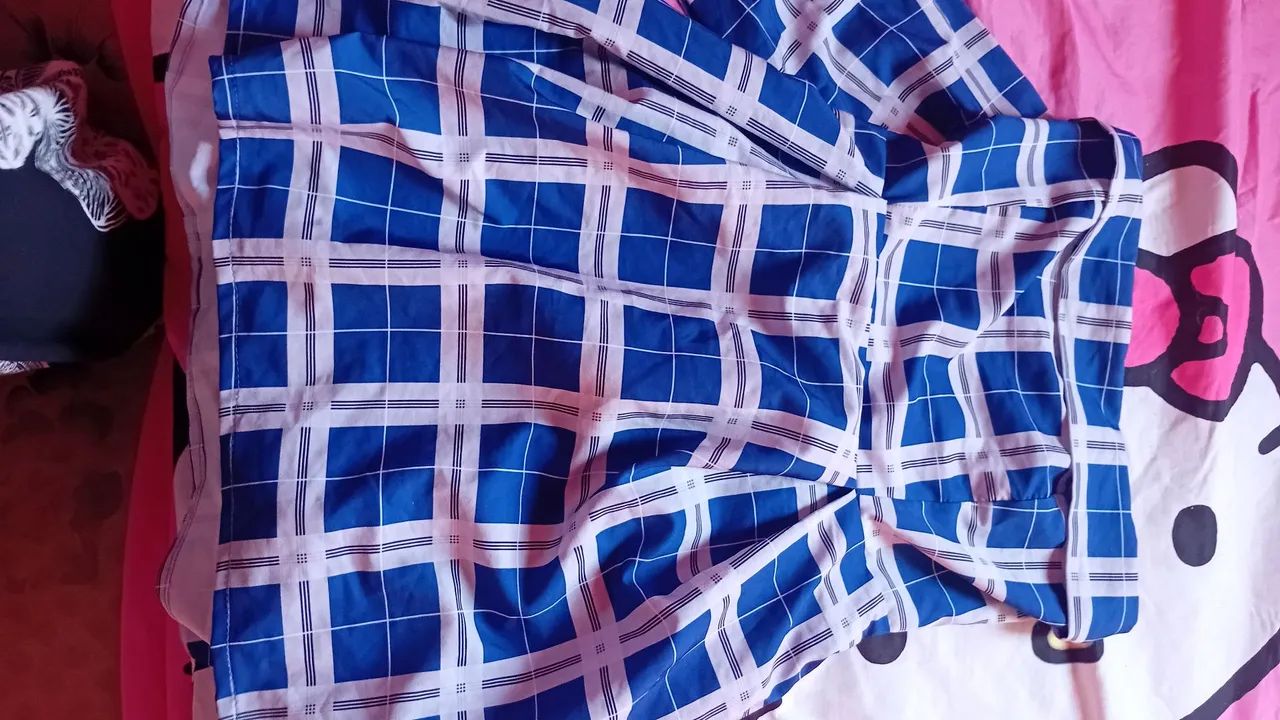 Vestido xadrez tomara que caia - Foto 3