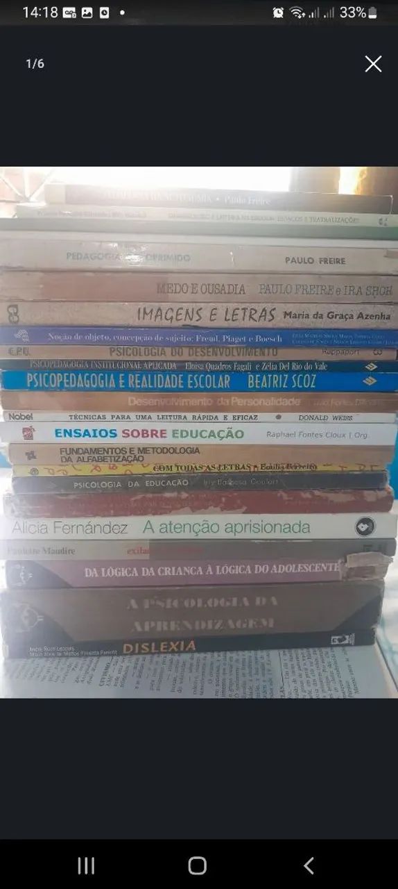 Livros de psicopedagogia, pedagogia,psicologia infantil  - Foto 4