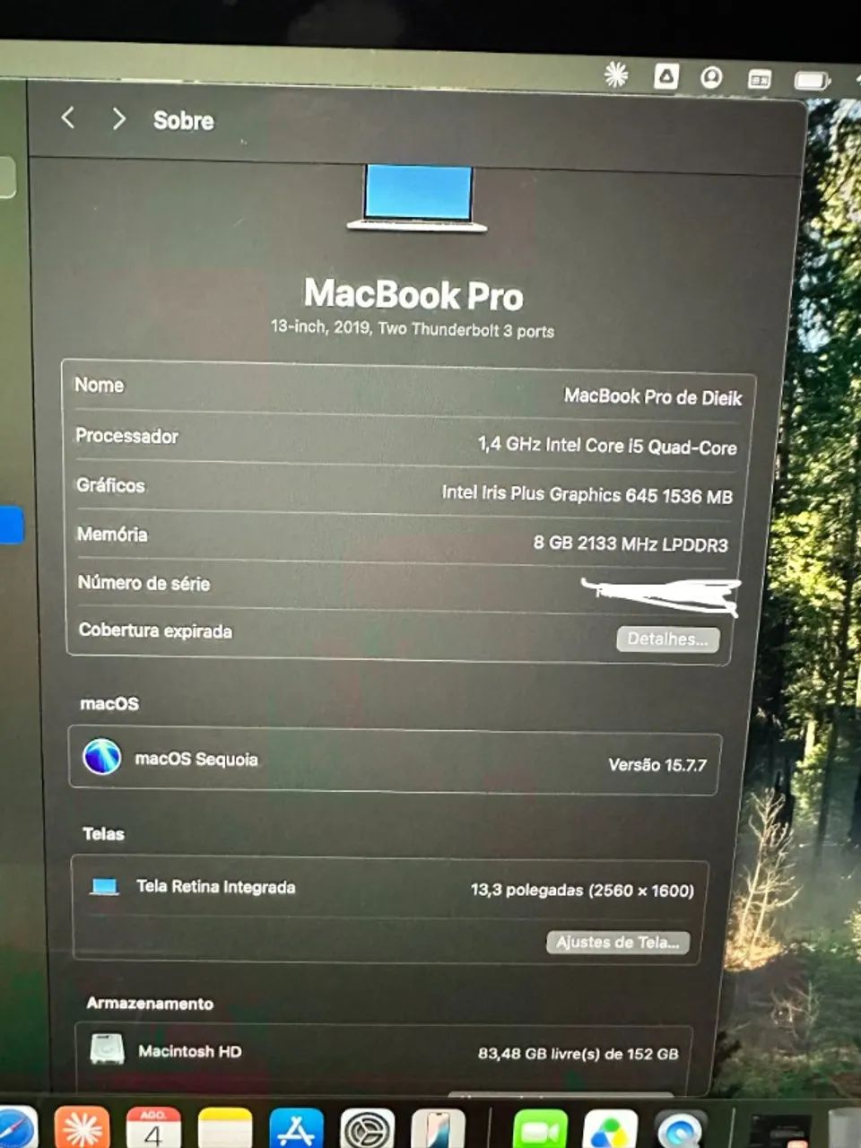 MacBook Pro 13" inch 2019 Com Touch Bar - Foto 4