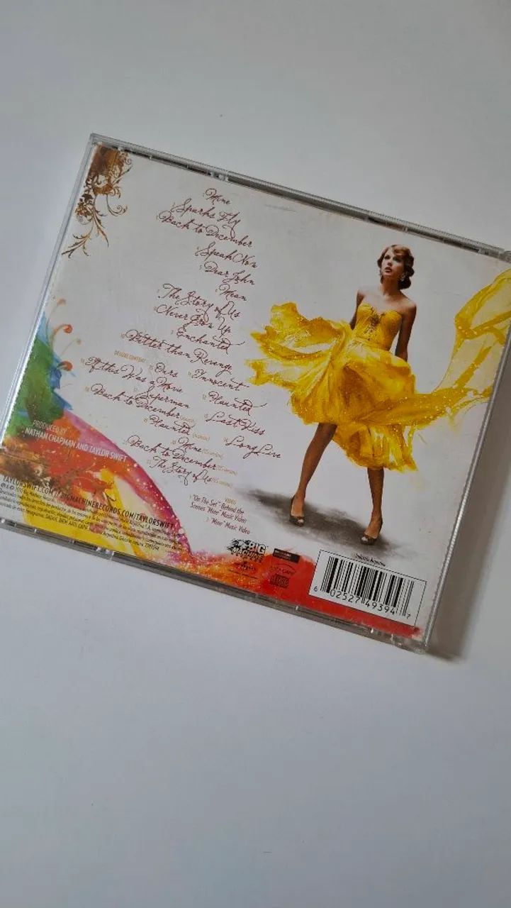 Album Cd Speak Now Taylor Swift - Foto 2