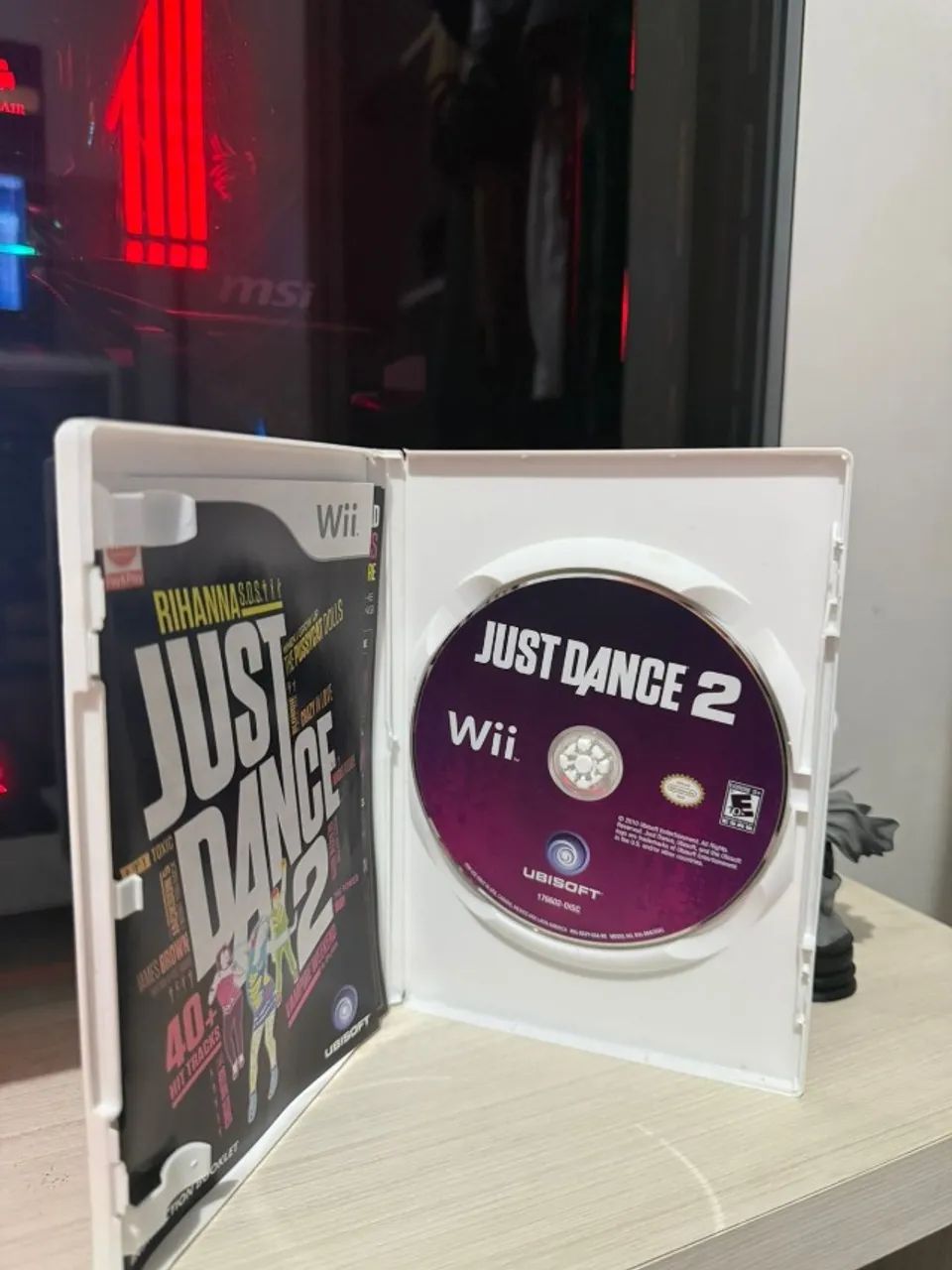 Nintendo Switch JUST DANCE Wii 2 Jogo Just Dance 2 - Wii - MeuGameUsado