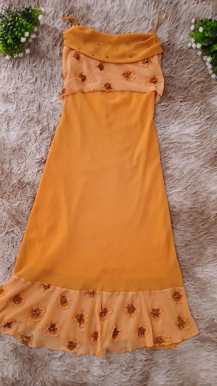 VESTIDO USADO 1 VEZ - Foto 4