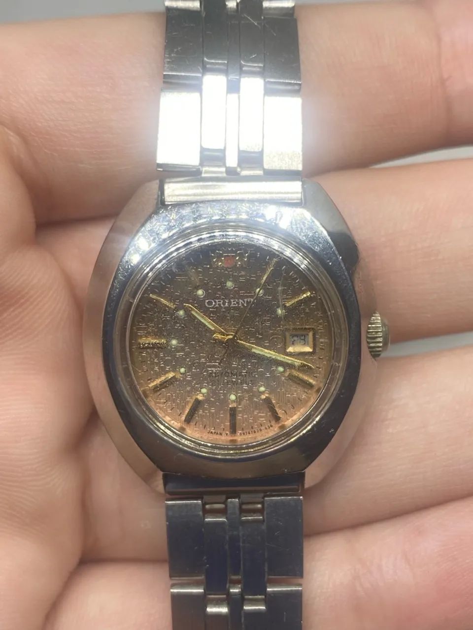 Relógio ORIENT Automático Antigo  - Foto 2