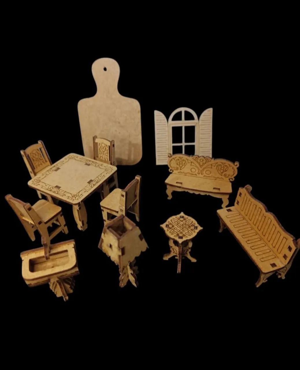 Miniaturas para artesanato 