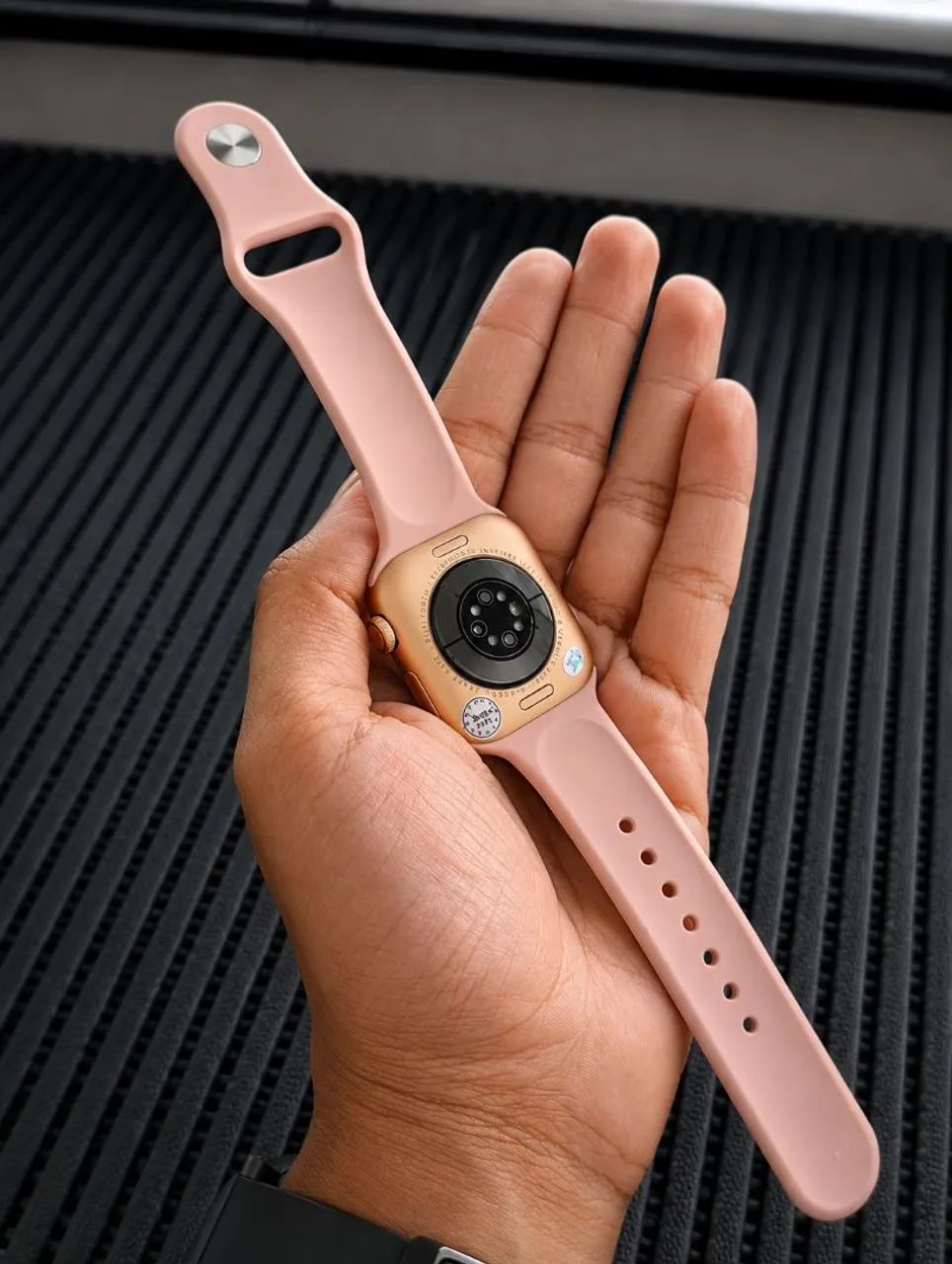 Smartwatch Mini Feminino Rosé Gold - Foto 3
