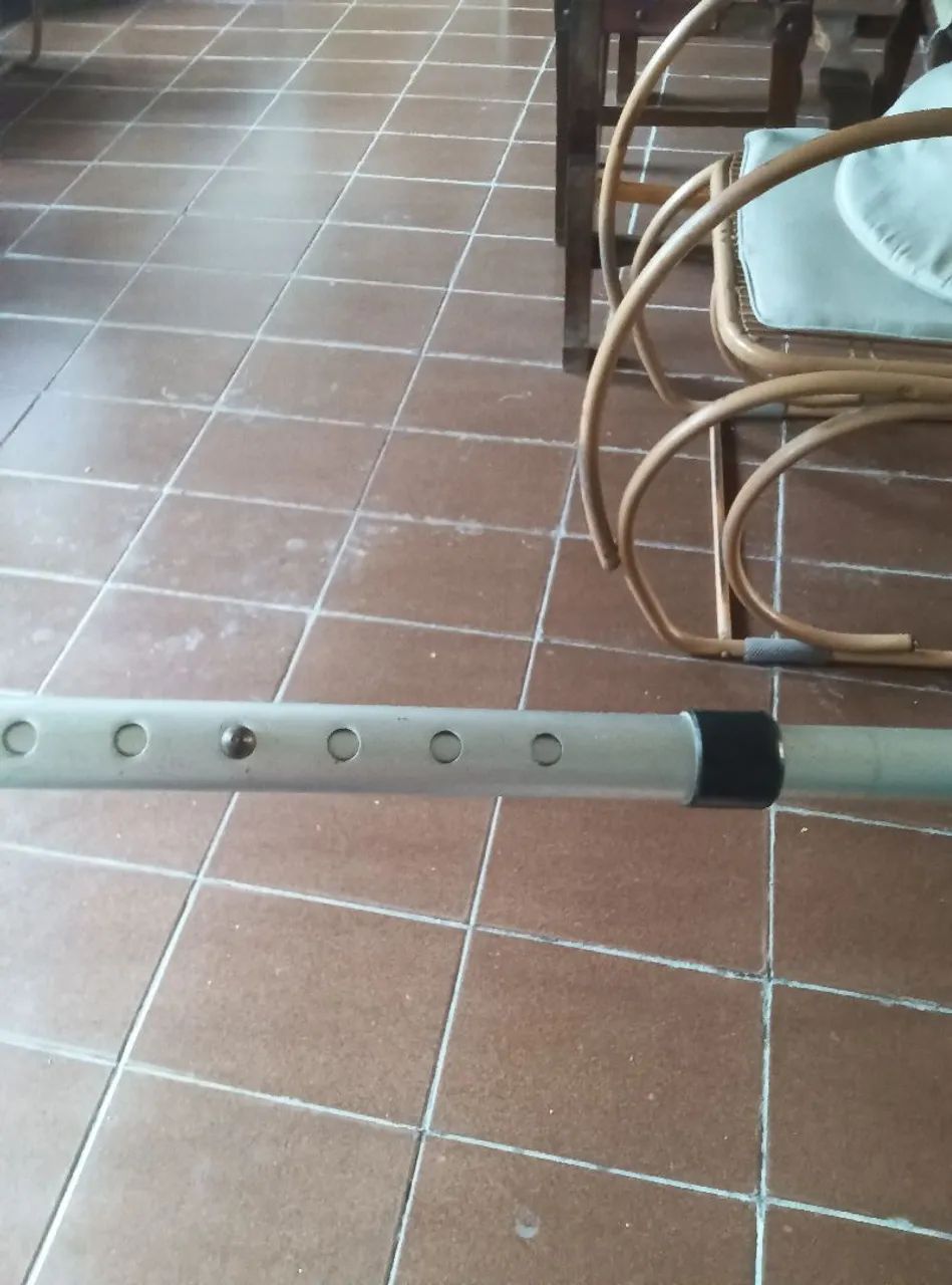 bengala em alumínio  regulável 