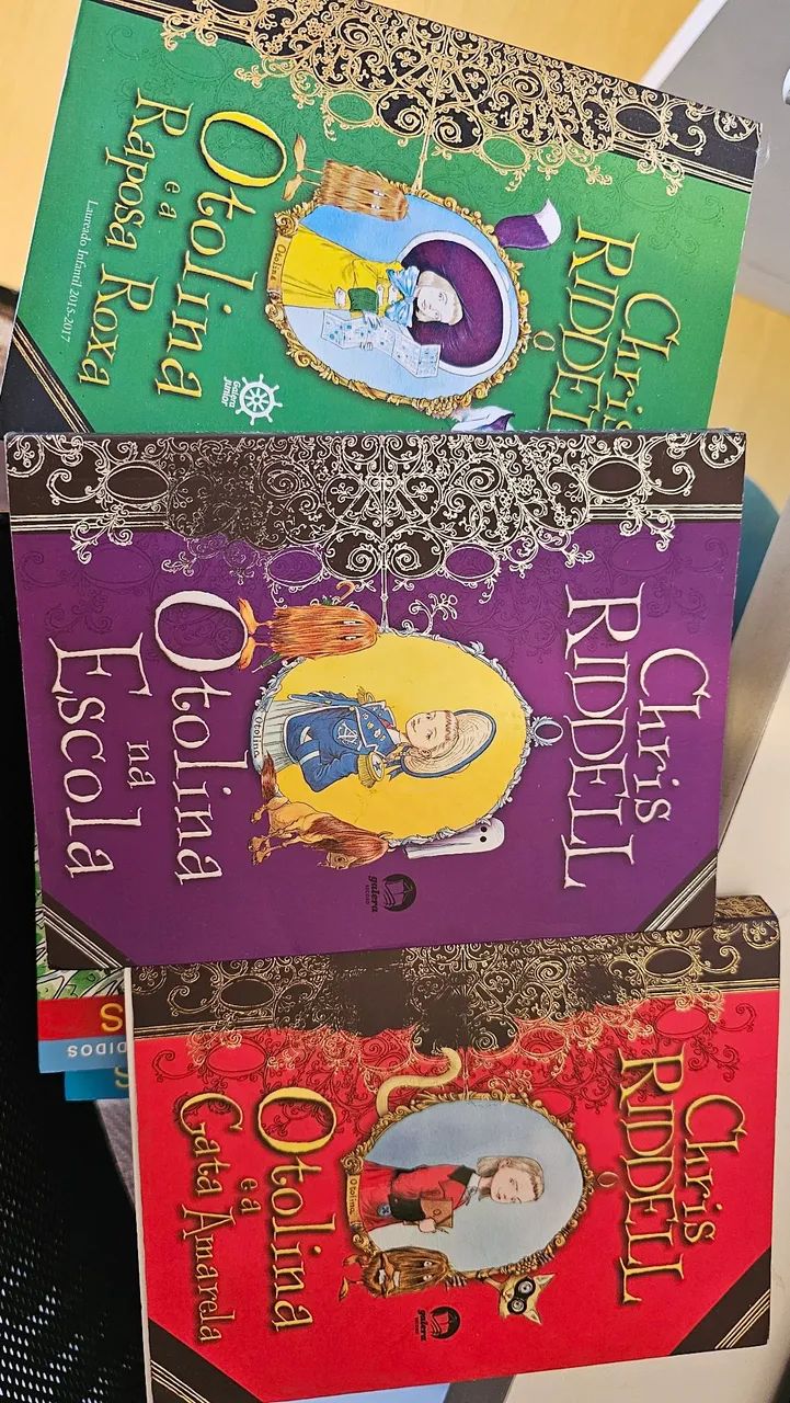 Coleção Otolina Chris Riddel livro infantil 