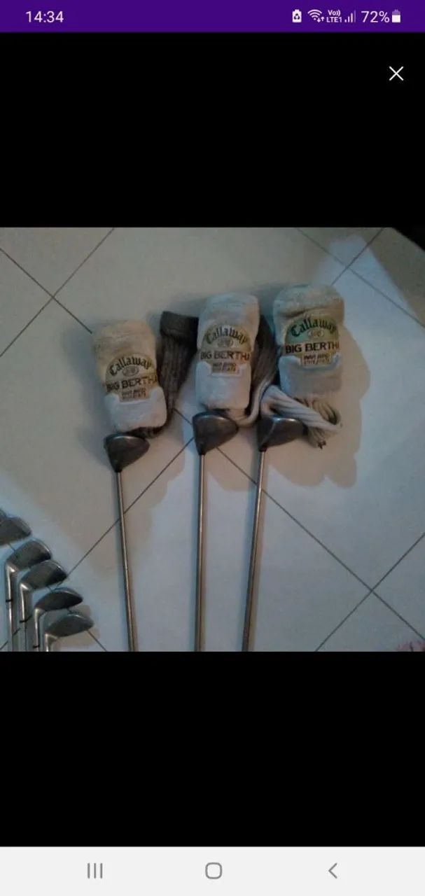 Conjunto de tacos de golfe feminino. - Foto 3