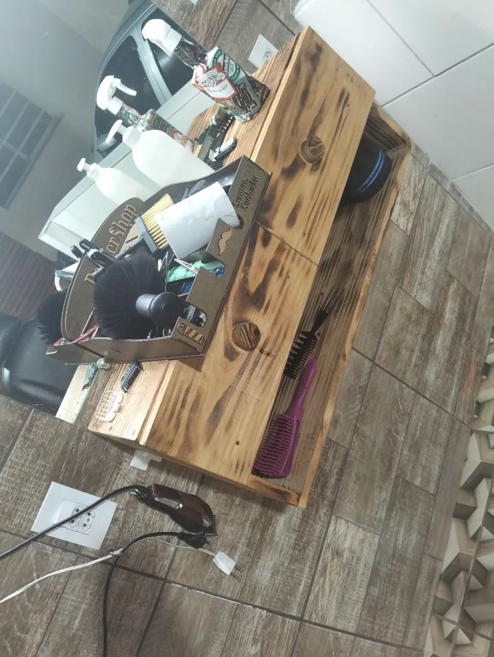 Bancada para Barbearia ?