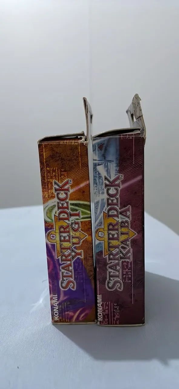 Starter decks Yugi e Kaiba 2002 Unlimited Us Completos. - Foto 2